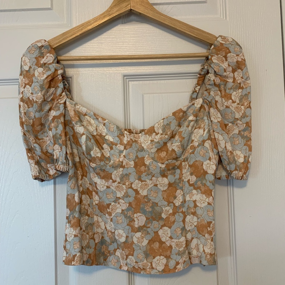 Wilfred Novella Crop Blouse